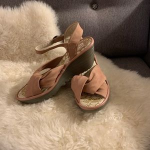 Fly London wedge sandals. US 8.5